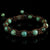 African Turquoise Shamballa Bracelet - Premium Mens Bead Bracelet - Lukze