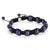 Lapis Lazuli Shamballa Bracelet - Premium Mens Bead Bracelet - Lukze